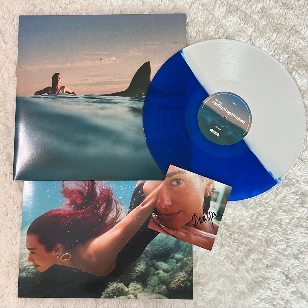 Dua Lipa Radical Optimism Exclusive Deluxe Vinyl with Signed Art Card